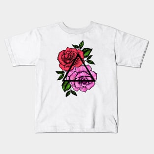 Sparkly Roses Kids T-Shirt